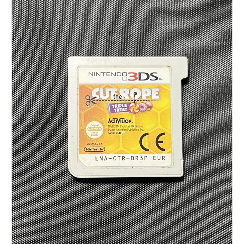 Cut The Rope Triple Threat Nintendo 3DS Cartridge