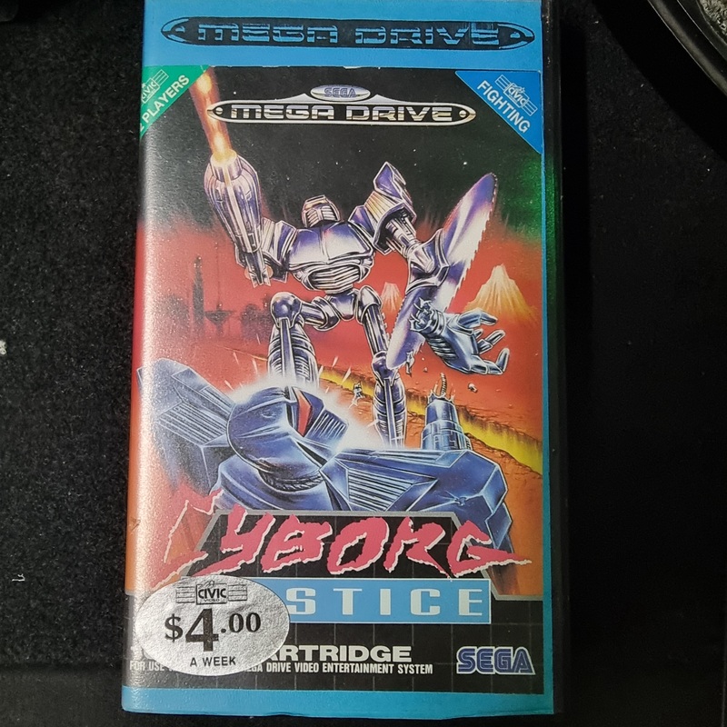 Cyborg Justice Sega Mega Drive game