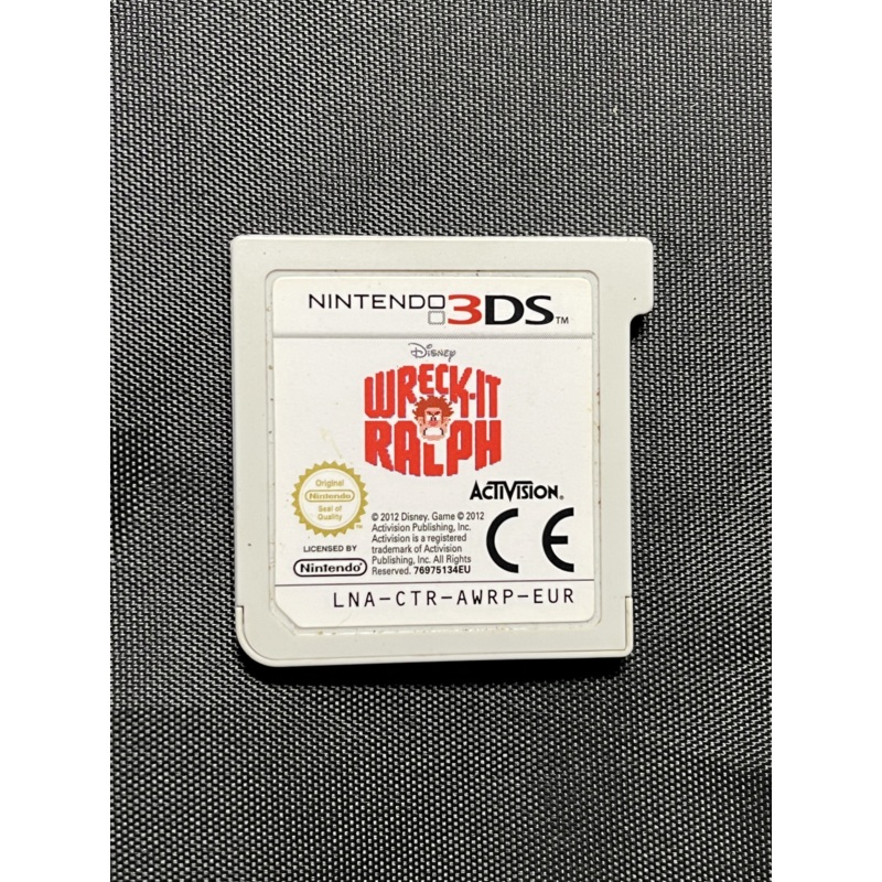 Disney Wreck It Ralph Nintendo 3DS 2DS Cartridge