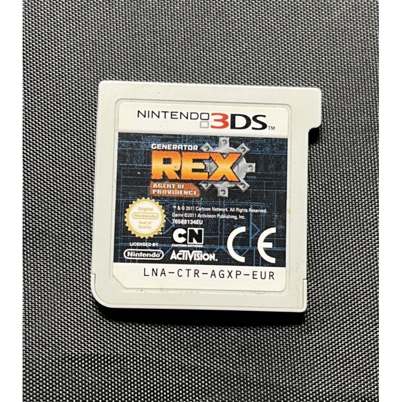 Generation Rex Agent of Providence Nintendo DS 2DS 3DS Cartridge