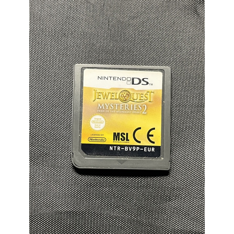 Jewel Quest Mysteries 2 Trail Midnight Heart  Nintendo DS Cartridge