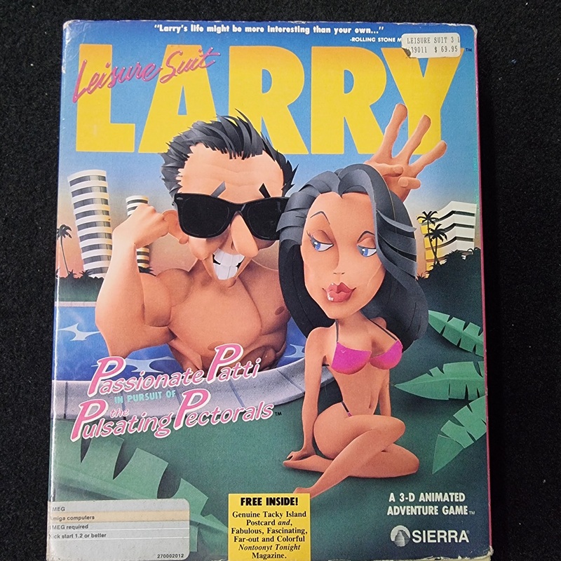 LARRY III LEISURE SUIT GAME