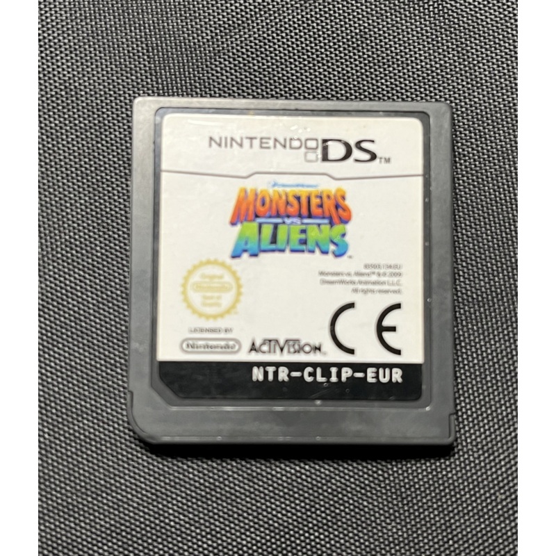 Monsters VS Aliens Nintendo DS Cartridge