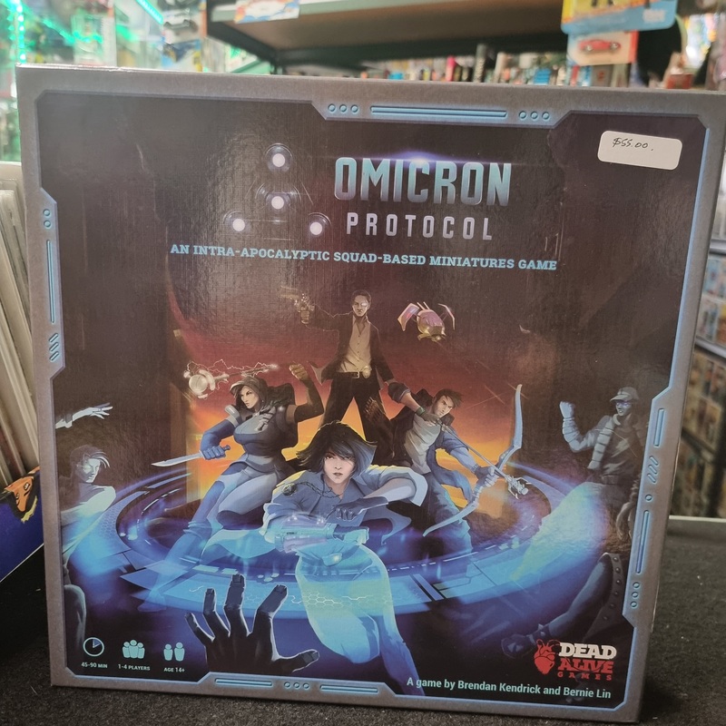 Omicron Protocol Miniatures Game by Dead Alive Games