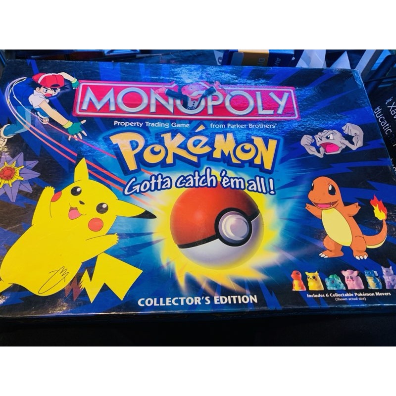 POKEMON MONOPOLY 1996 COLLECTOR'S EDITION