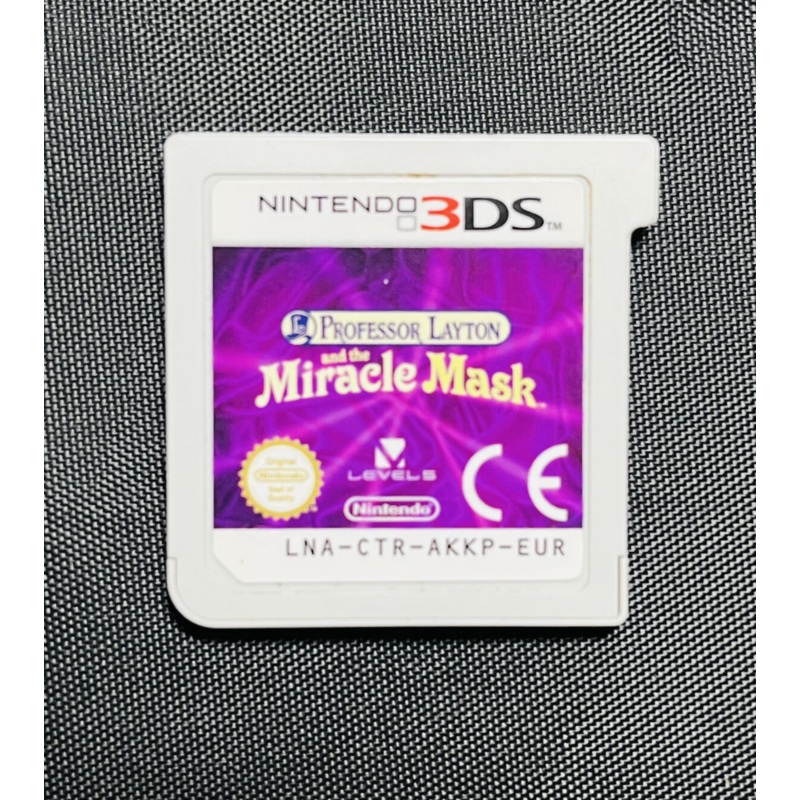 Professor Layton and the Miracle Mask Nintendo DS Cartridge