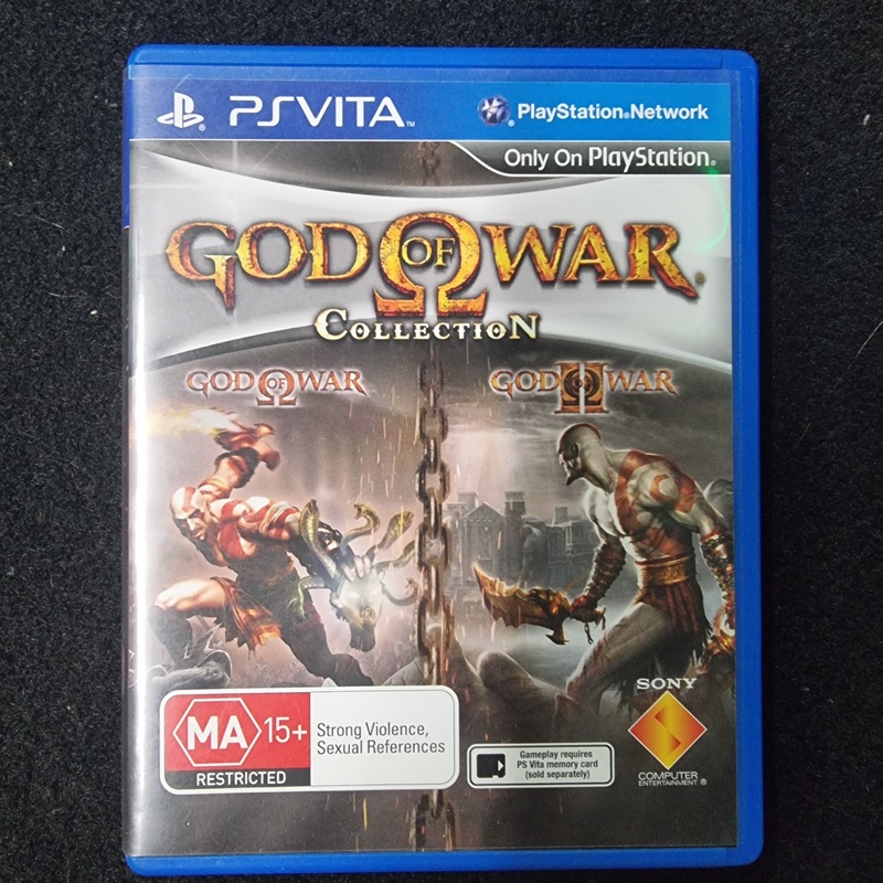 PS VITA GOD OF WAR COLLECTION Game (I + II) PSVITA