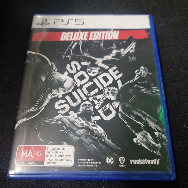 PS5 SUICIDE SQUAD DELUXE EDITION