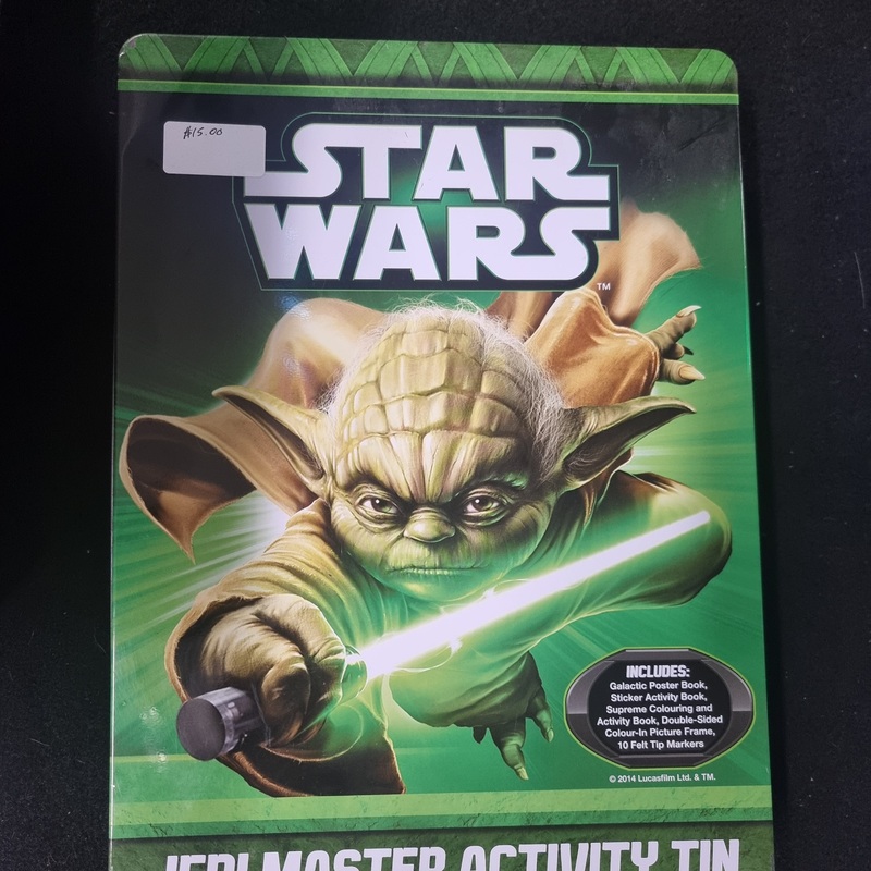STAR WARS JEDI MASTER ACTIVITY TIN