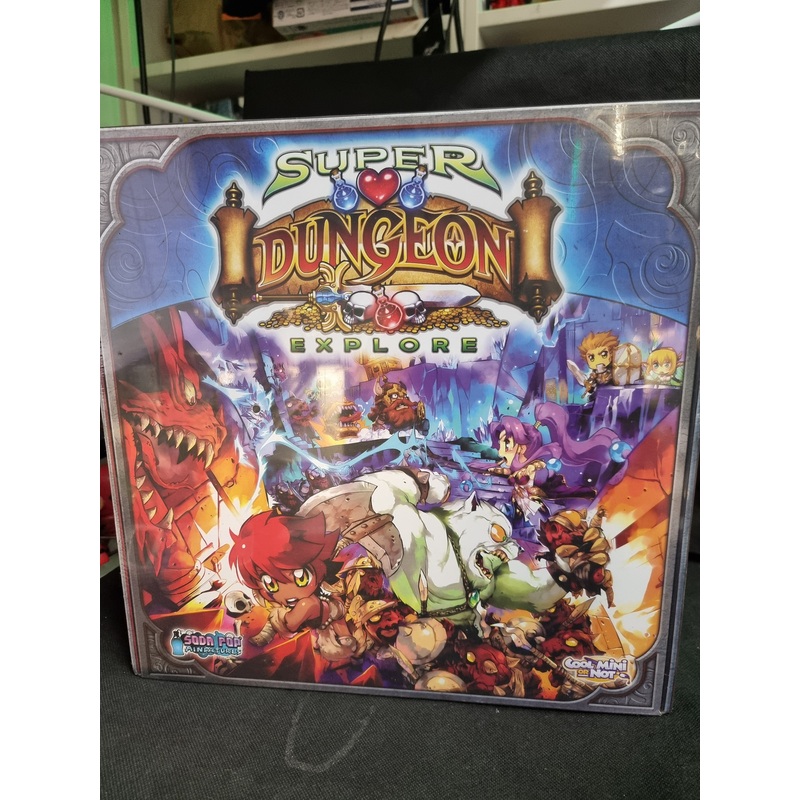 Super Dungeon Explore Board Game Soda Pop Miniature