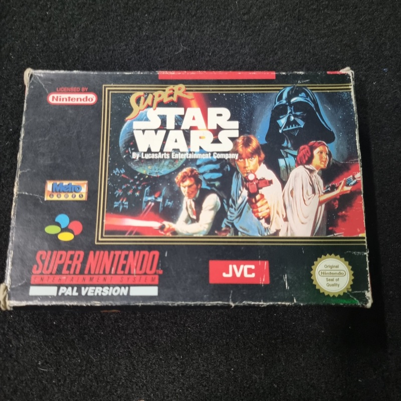 Super Star Wars (Boxed) SNES Game Super Nintendo USED PREOWNED
