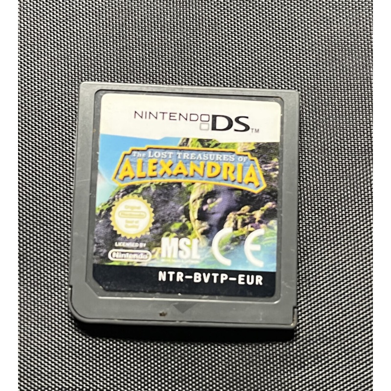 The Lost Treasures of Alexandria Nintendo DS Cartridge