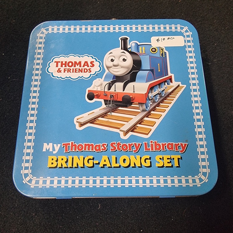 THOMAS & FRIENDS MY THOMAS STORY LIBRAY BRING-ALONG SET