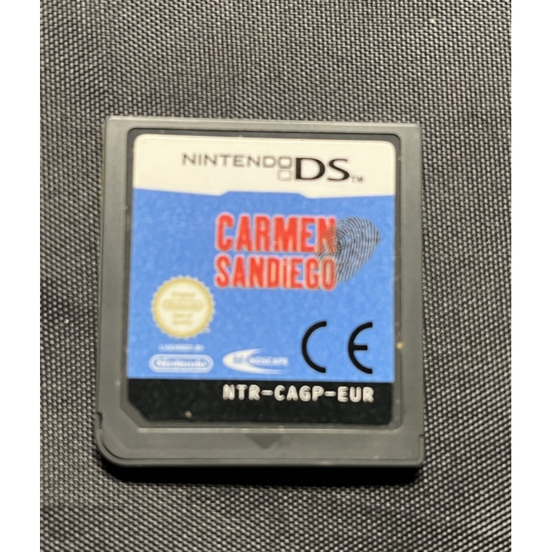 Where in the World is Carmen Sandiego? Nintendo DS Game Cartridge