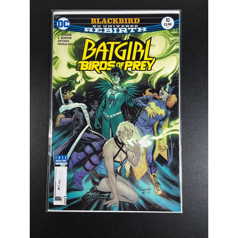 Batgirl and the Birds of Prey #10 - Blackbird DC Universe Rebirth DC Comics 2016