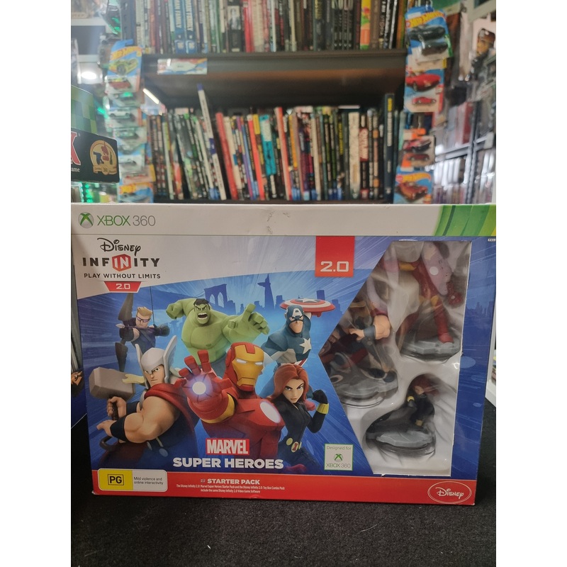 Disney Infinity 2.0 Marvel Super Heroes Starter Pack Xbox 360