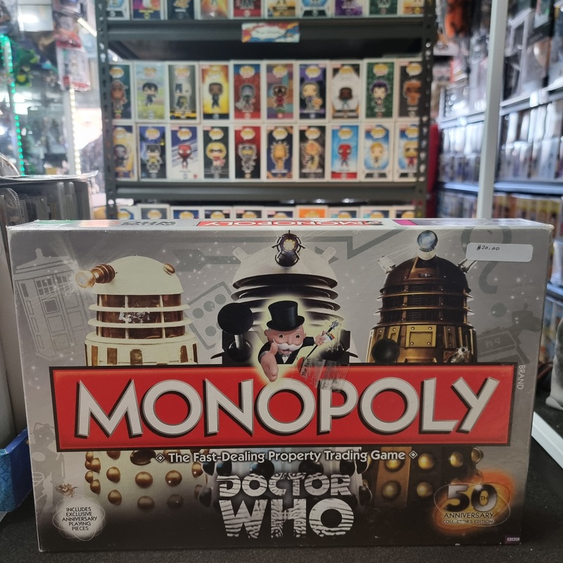 DOCTOR WHO MONOPOLY 50TH ANNIVERSARY COLLECTORS EDITION