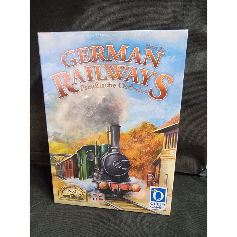 GERMAN RAILWAYS Preuische Ostbahn Board Game Queen Games Multilingual 2010