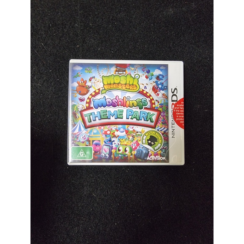 NINTENDO 3 DS MOSHI MONSTERS MOSHLINGS THEME PARK