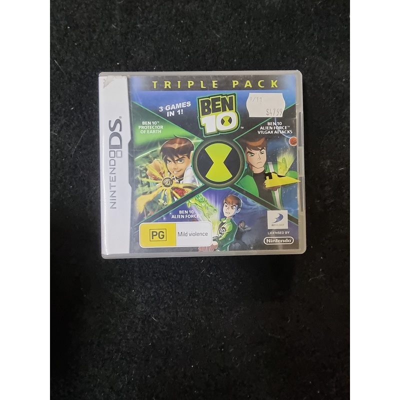 NINTENDO DS BEN 10 TRIPLE PACK