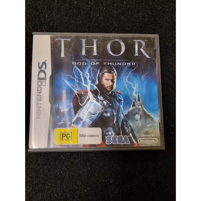 NINTENDO DS THOR GOD OF THUNDER