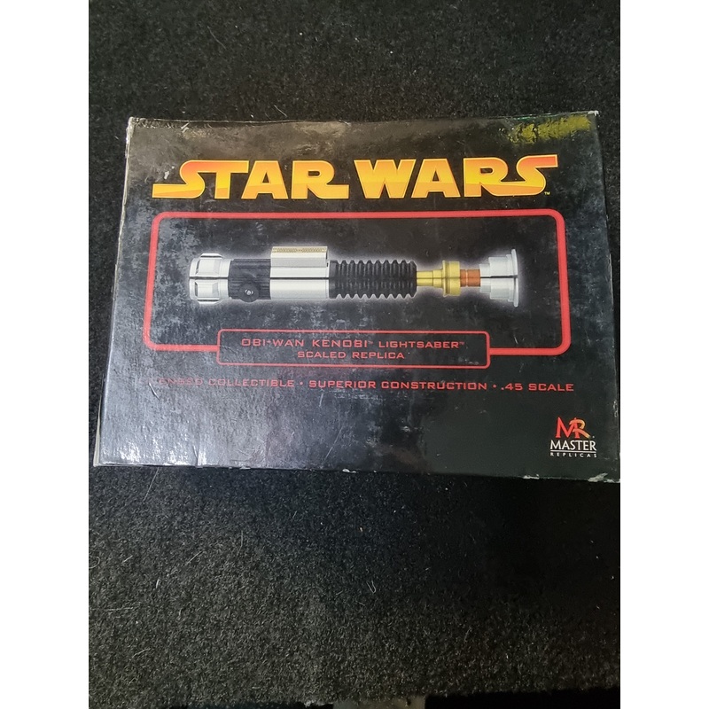 STAR WARS MASTER REPLICAS OBI-WAN KENOBI LIGHTSABER SCALED REPLICA