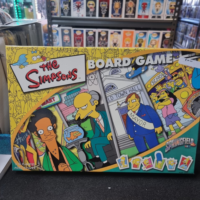 THE SIMPSONS BOARD GAME