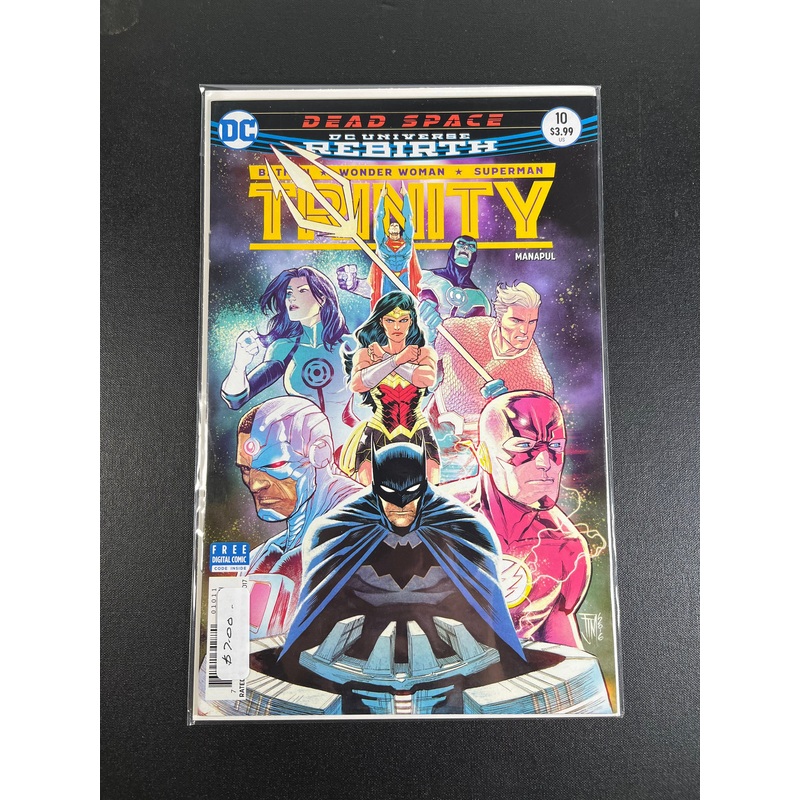 Trinity #10 Dead Space Part 2 DC Universe Rebirth DC Comics 2017