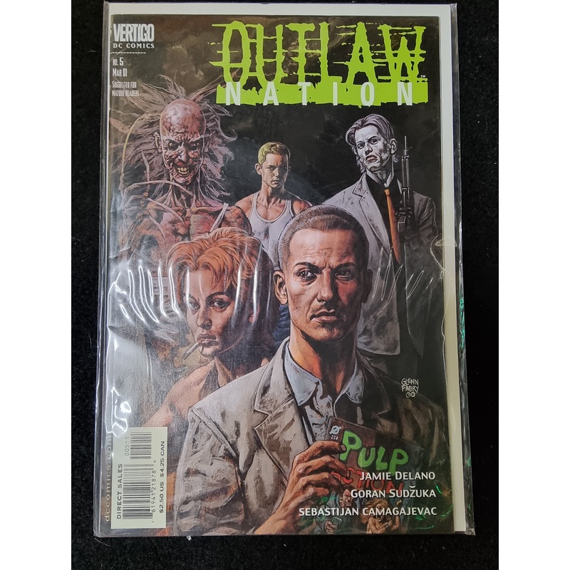 VERTIGO COMIC #5 OUTLAW NATION