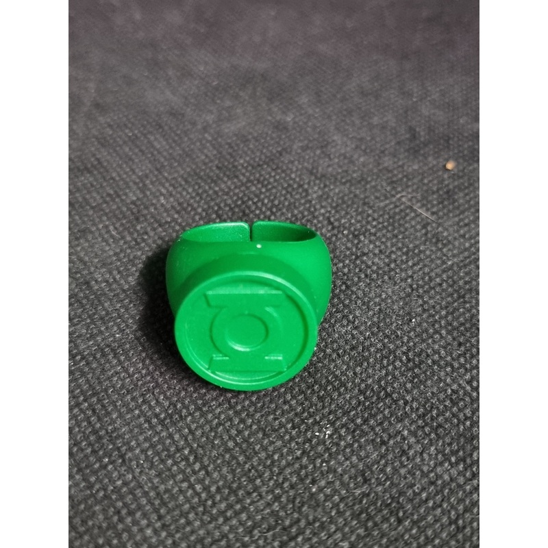 DC Comics Blackest Night Green Lantern Ring Plastic Adjustable