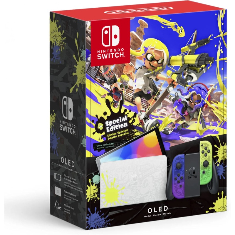 [DEPOSIT ONLY] Nintendo Switch OLED Console (Splatoon 3 Edition)