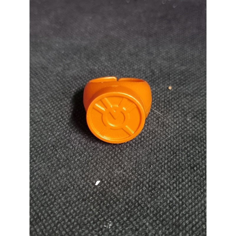 Green Lantern Blackest Night Orange Plastic Ring