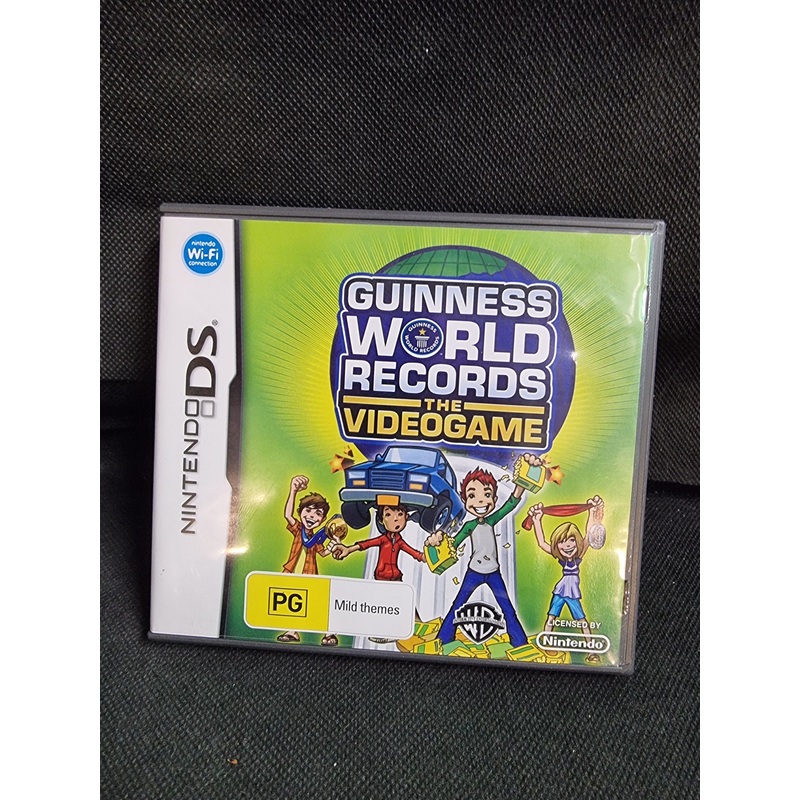 NINTENDO DS GUINNESS WORLD RECORDS THE VIDEOGAME