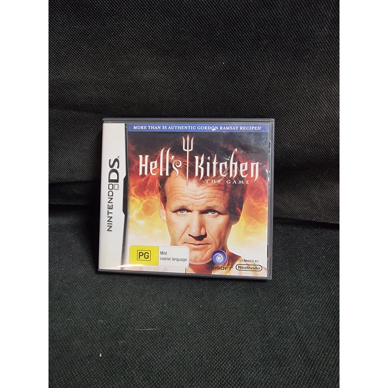 NINTENDO DS HELL'S KITCHEN THE GAME