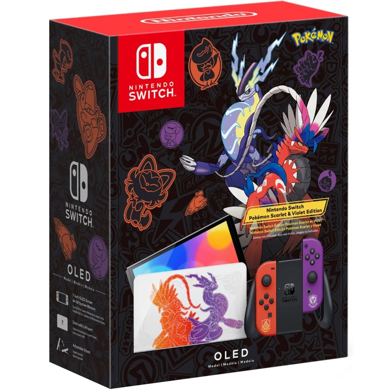 [DEPOSIT ONLY] Nintendo Switch OLED Console (Pokmon Scarlet & Violet Edition)