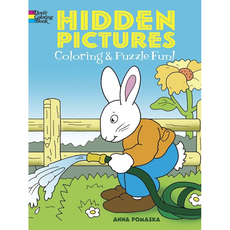 Hidden Pictures Coloring and Puzzle Fun
