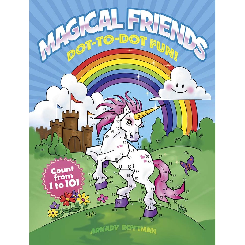Magical Friends Dot-to-Dot Fun! Puzzles