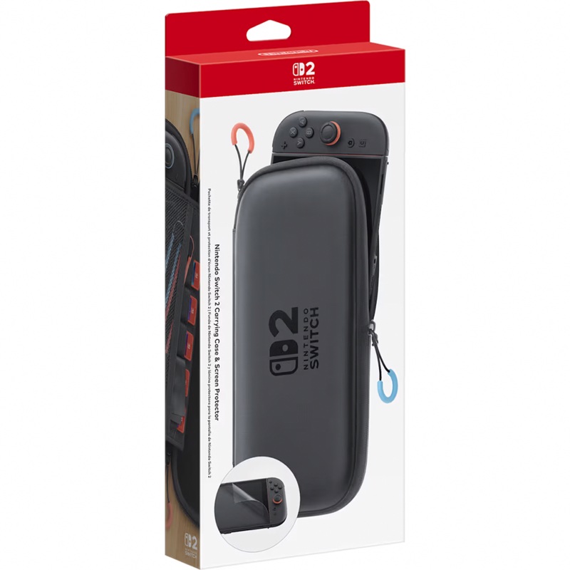 Nintendo Switch 2 Carrying Case + Screen Protector