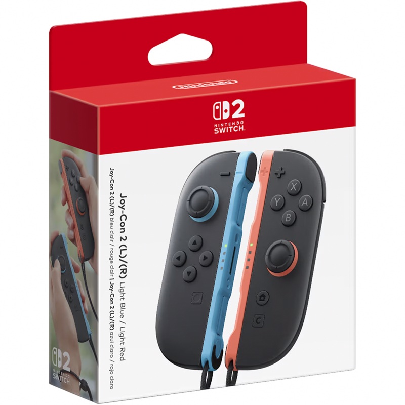 Nintendo Switch 2 Joy-Con 2 (L)/(R) Light Blue/Light Red