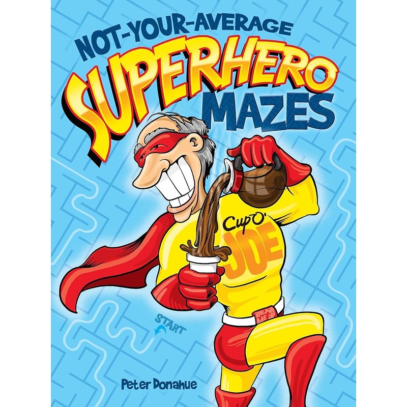 Not-Your-Average Superhero Mazes
