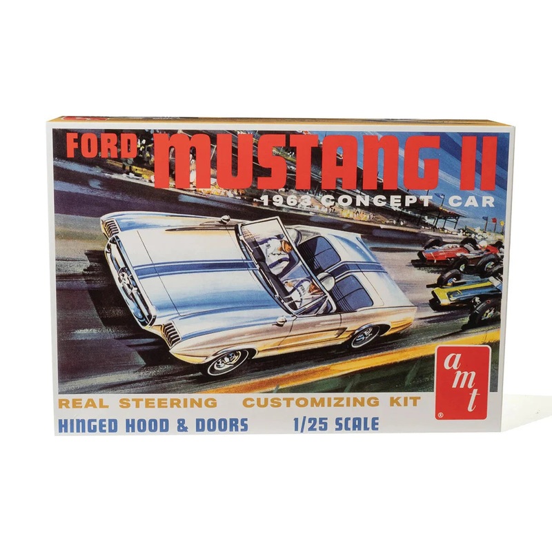 1963 Ford Mustang II Concept Car (1/25)