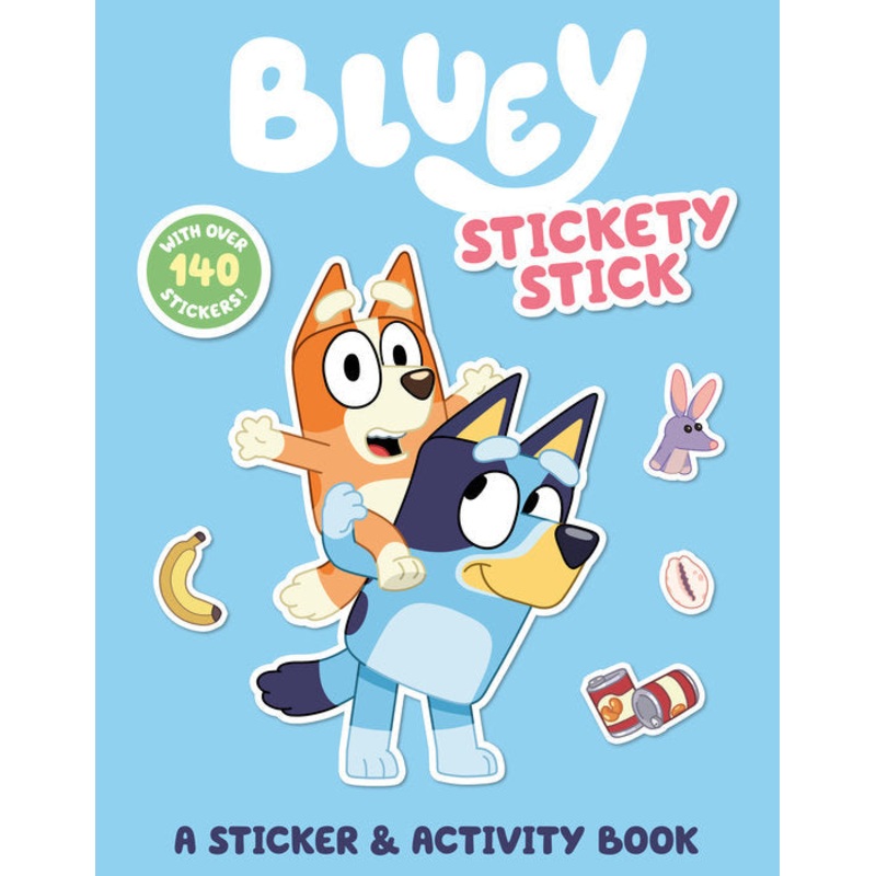 Bluey: Stickety Stick Activity Book