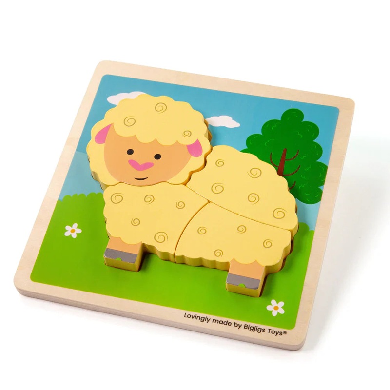 Chunky Lift-Out Mini 4-pc Puzzle (Bigjigs)