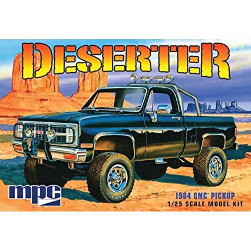 Deserter 1984 GMC Pick Up 4x4 (white, 1/25)