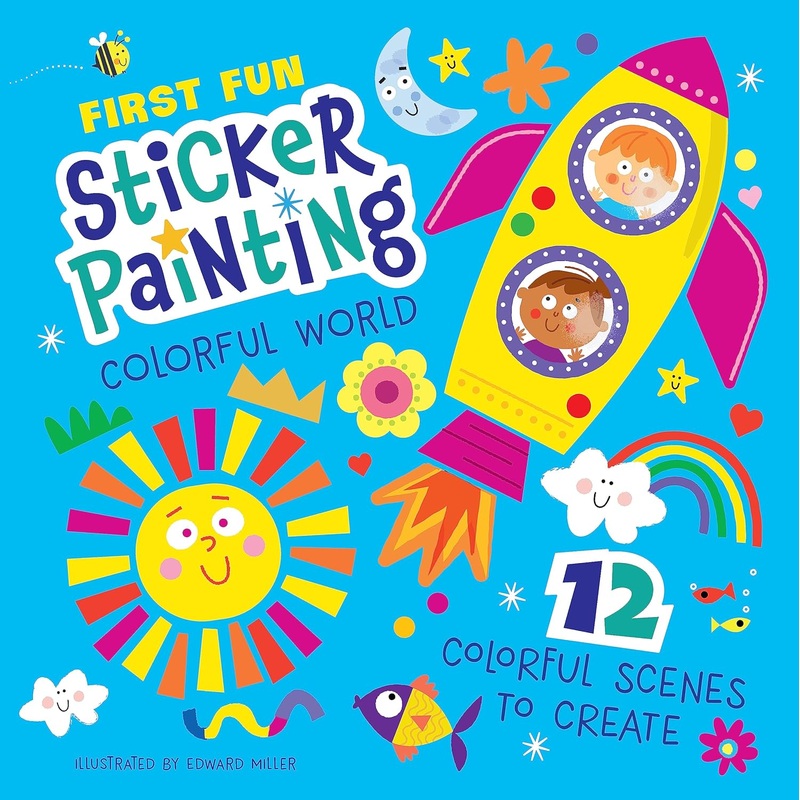First Fun: Sticker Painting Colourful World