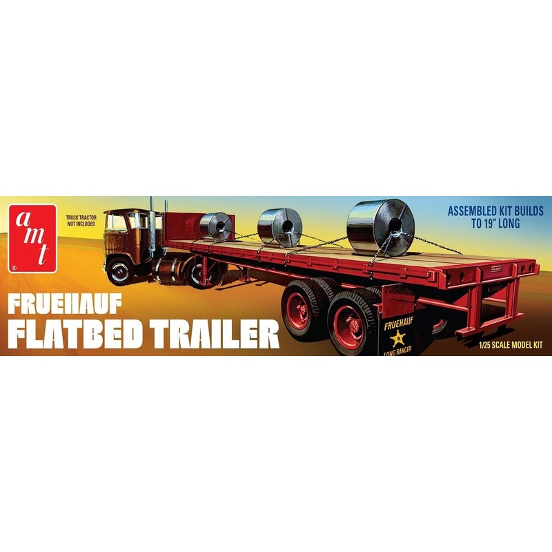 Fruehauf Flatbed Trailer (1/25)