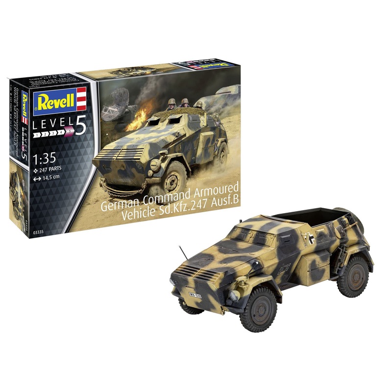 German Command Armoured Vehicle Sd.Kfz.247 Ausf.B (1/35)