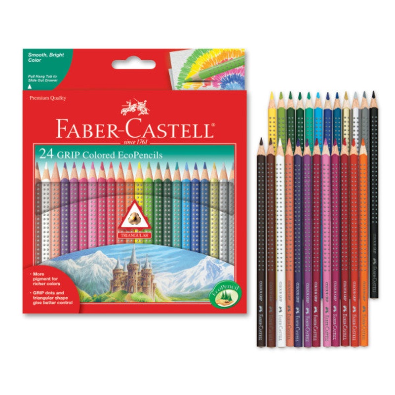 Grip Colored EcoPencils (pack of 24)