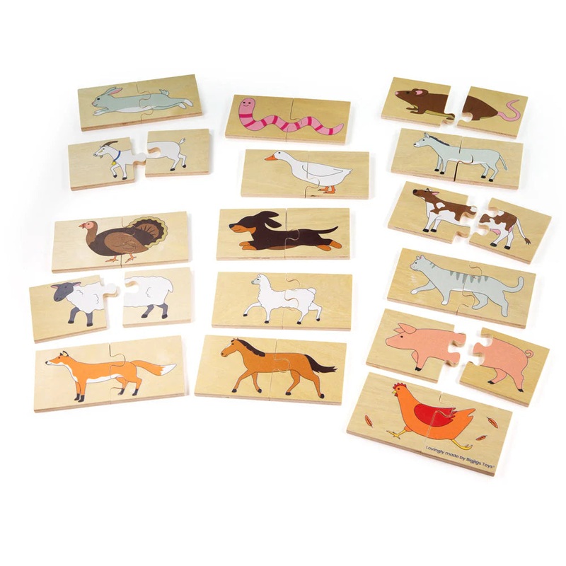 Heads & Tails Puzzle Game (Bigjigs)