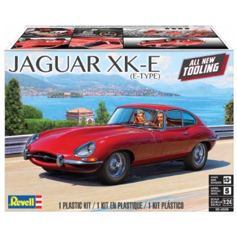 Jaguar XK-E (E-type) (1/24)